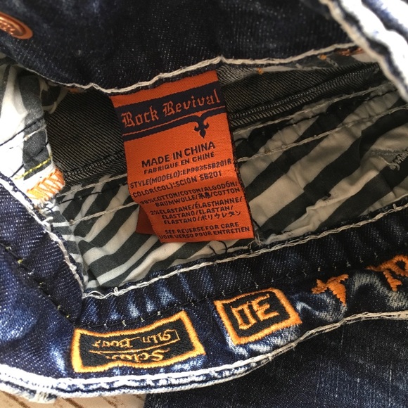 Rock Revival Low Rise Slim Bootcut 34” Inseam FIRM - Picture 6 of 6